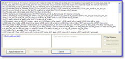 Report Analyzer Database SQL